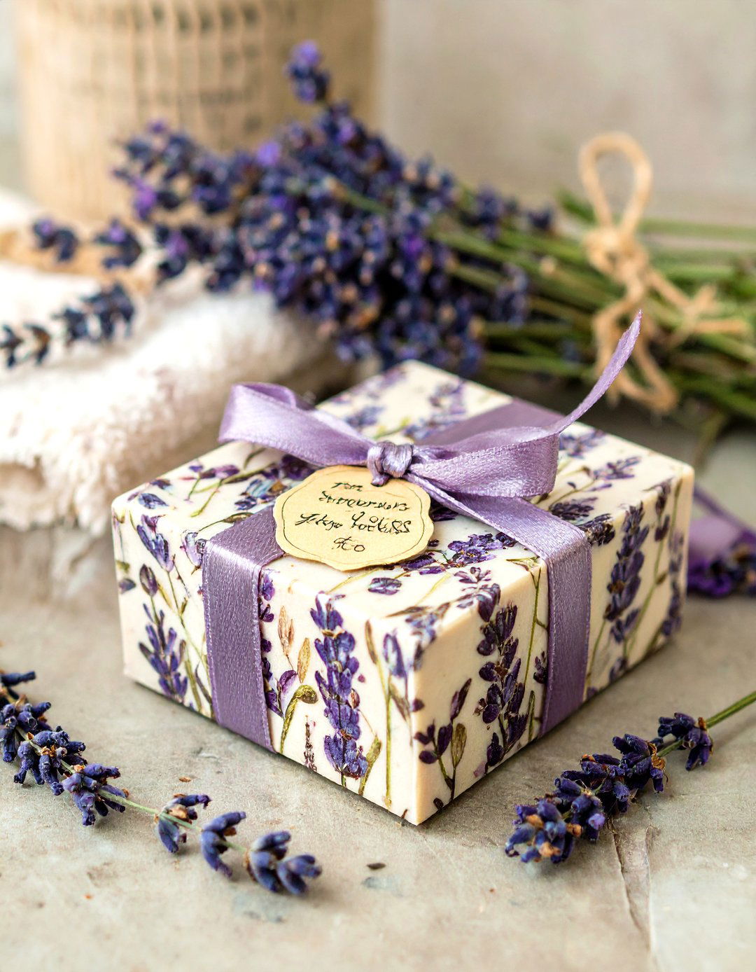 Scented Soap Bar Favors - 30 baby shower favor ideas