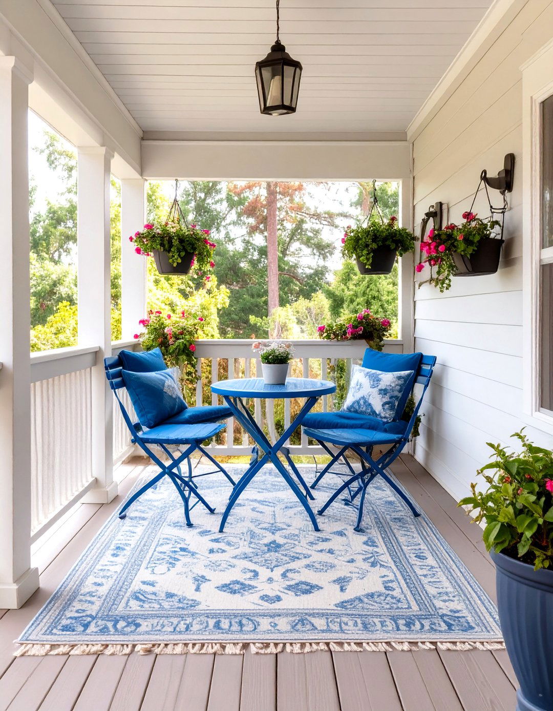 Screen Porch with Comfortable Swing Beds - 30 screen porch ideas