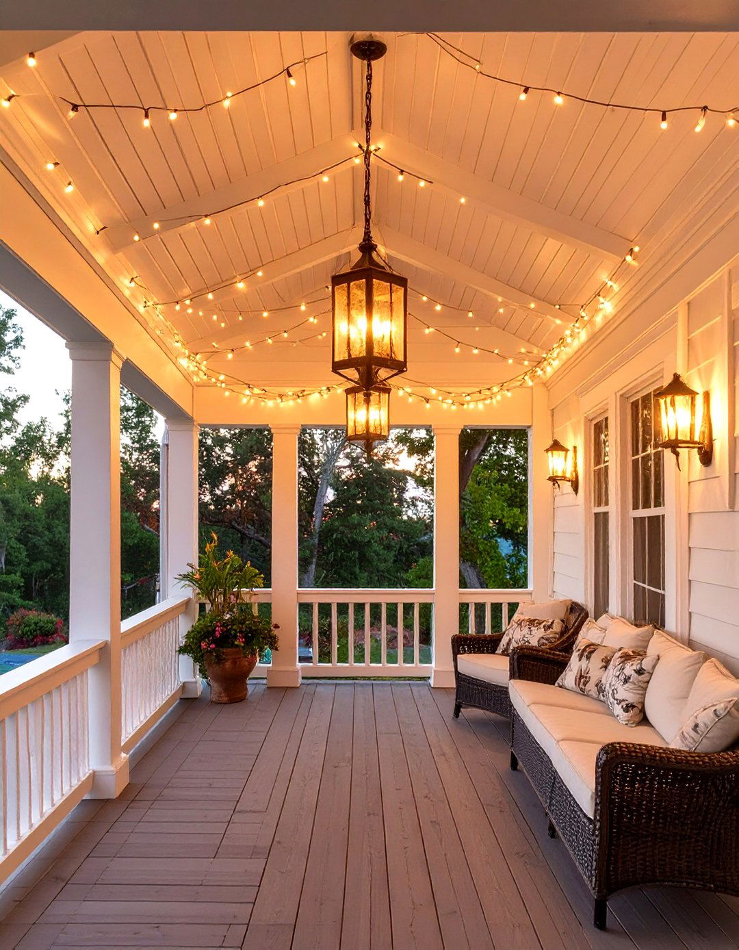 Screen Porch with an Outdoor Kitchenette - 30 screen porch ideas