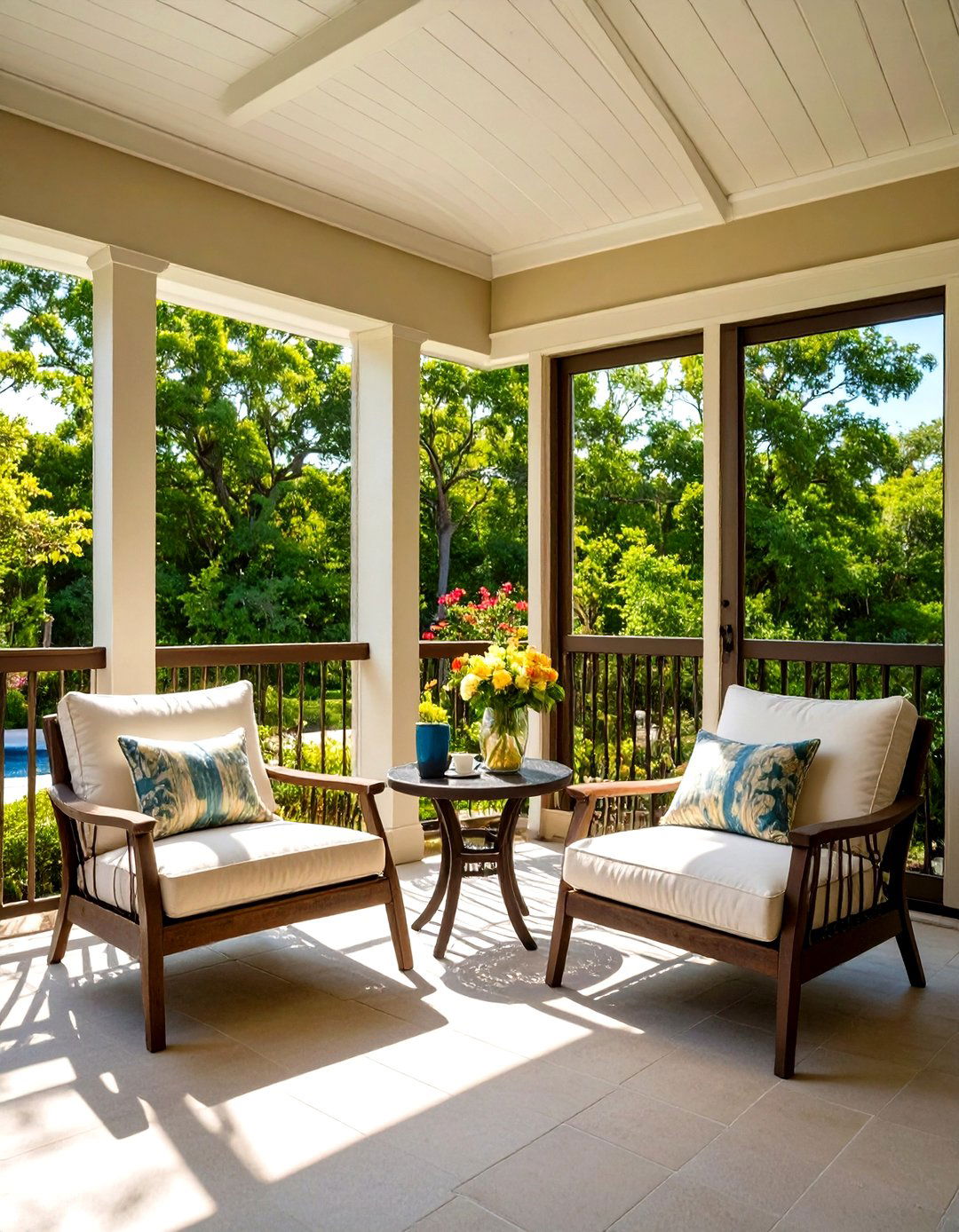 Screened In Patio Connected to the Master Bedroom - 30 screened in patio ideas
