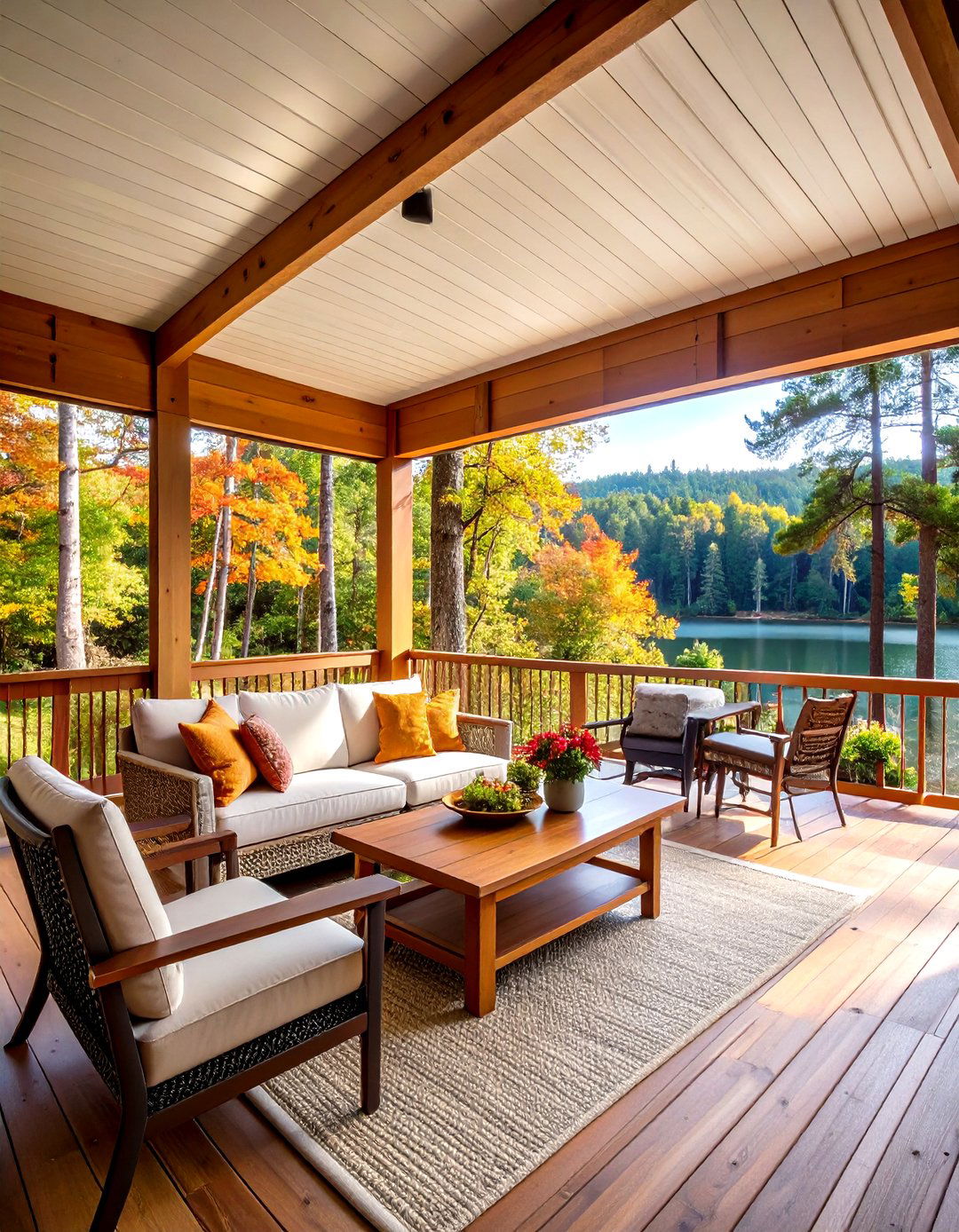 Screened In Porch Cover with a Solid Roof - 30 porch cover ideas