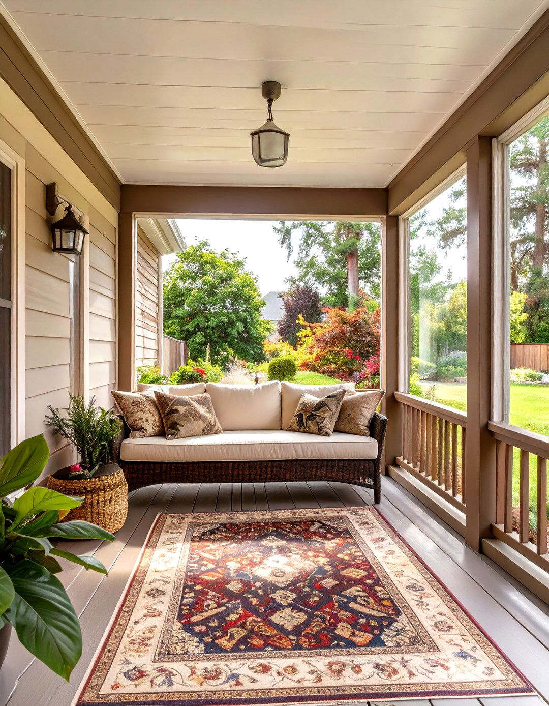 Screened In Porch for Bug Free Evenings - 30 covered patio ideas attached to house