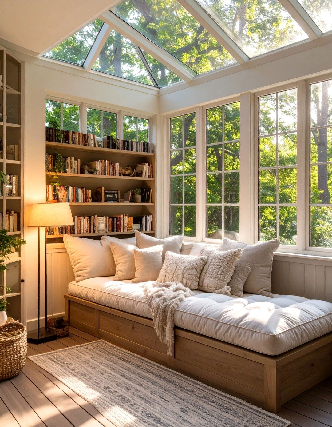 Screened In Reading Nook Porch - 30 back porch designs