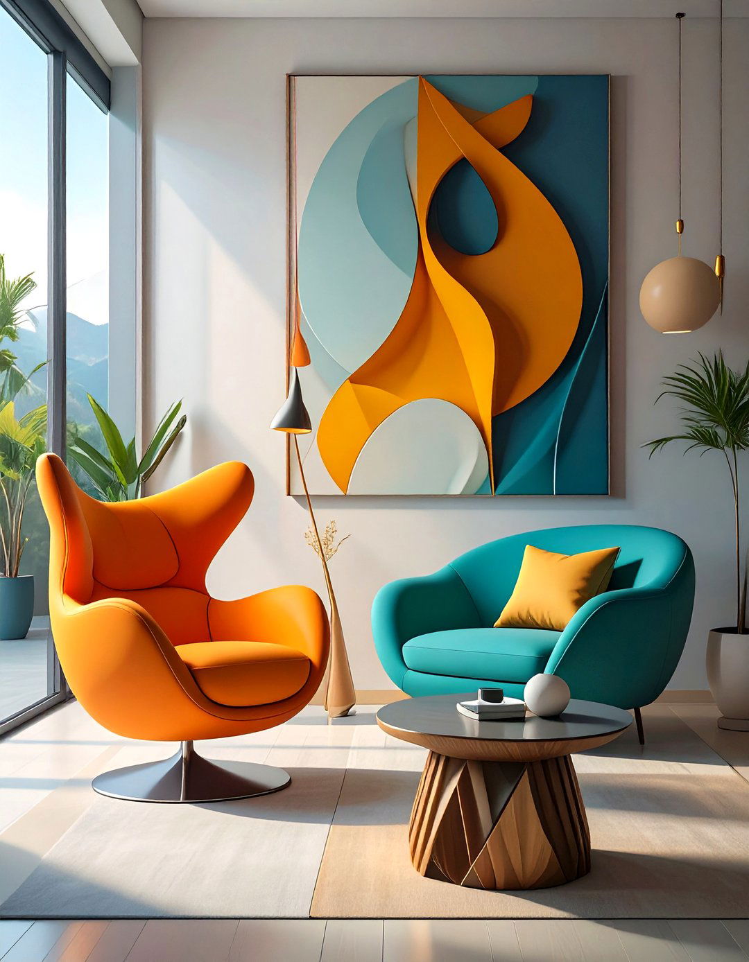 Sculptural Furniture Living Room - 30 modern luxury modern living room design ideas