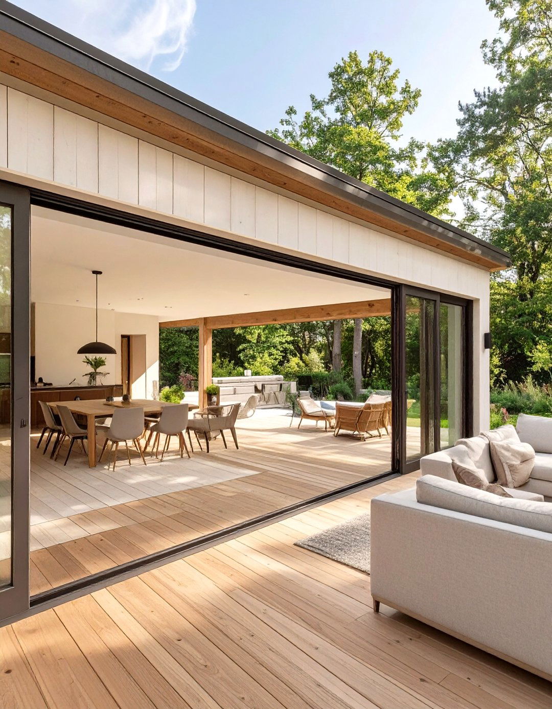 Seamless Indoor Outdoor Flow - 30 modern cottage interior design ideas