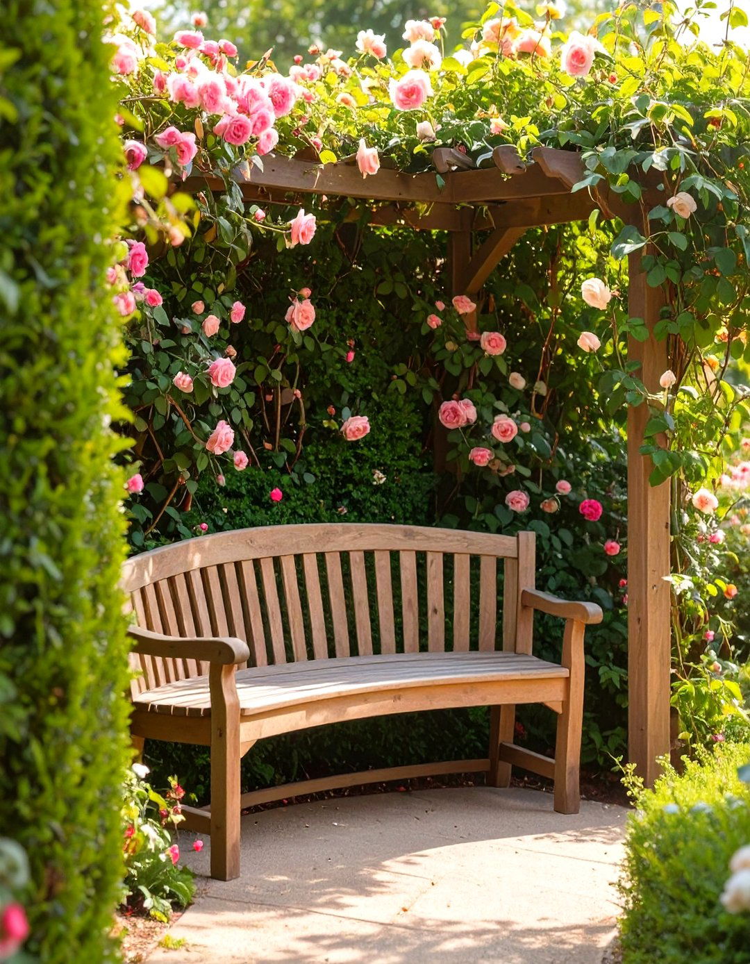 Secluded Reading Nook - 30 corner landscaping ideas