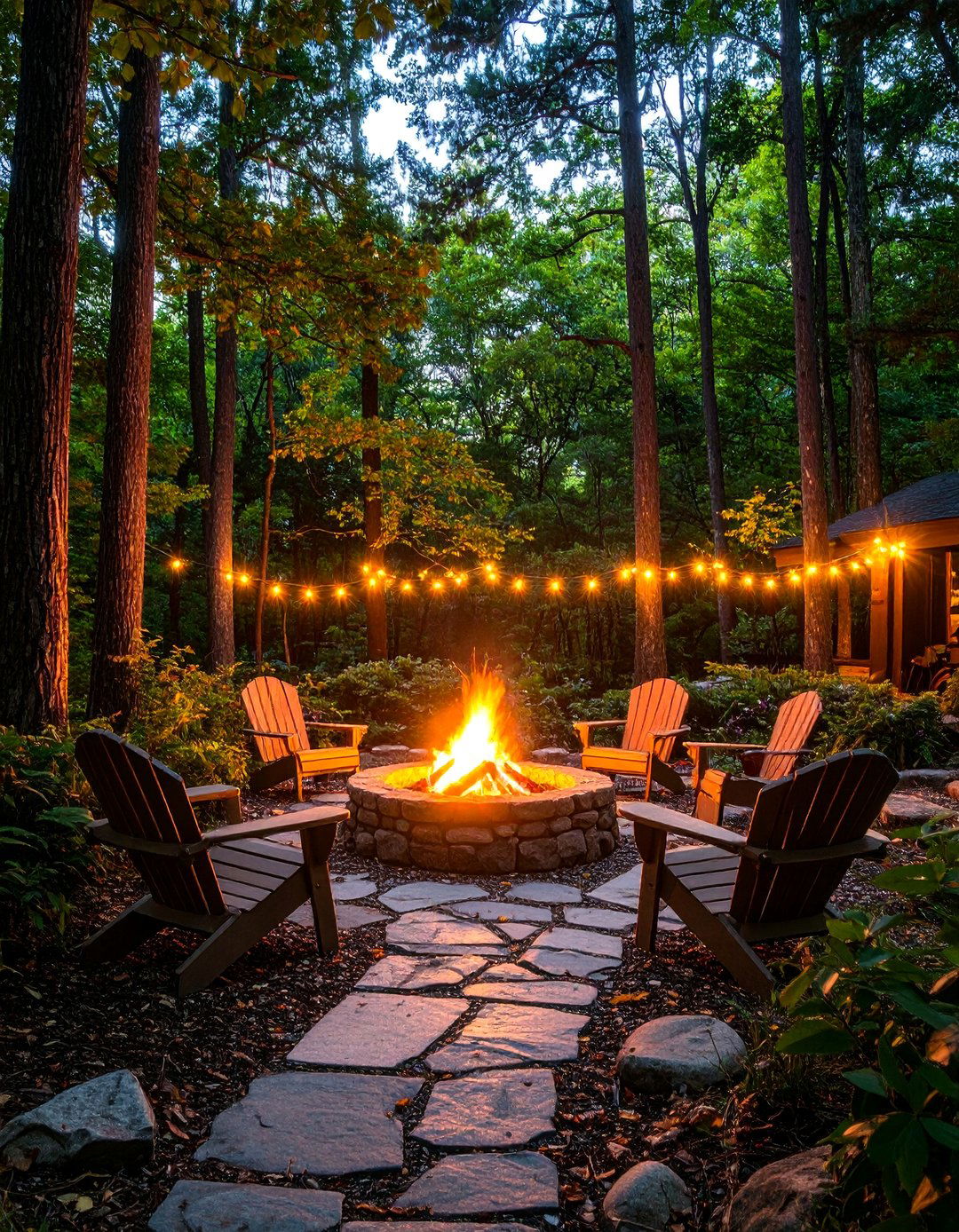 Secluded Woodland Retreat - 30 backyard design software ideas