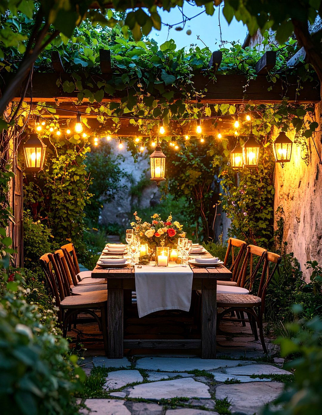 Secret Garden Dinner Party - 30 garden party ideas