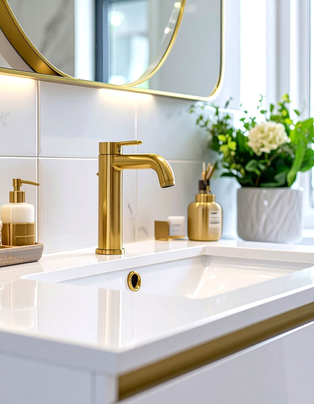 Select a Single Handle Faucet - 30 small bathroom renovation ideas