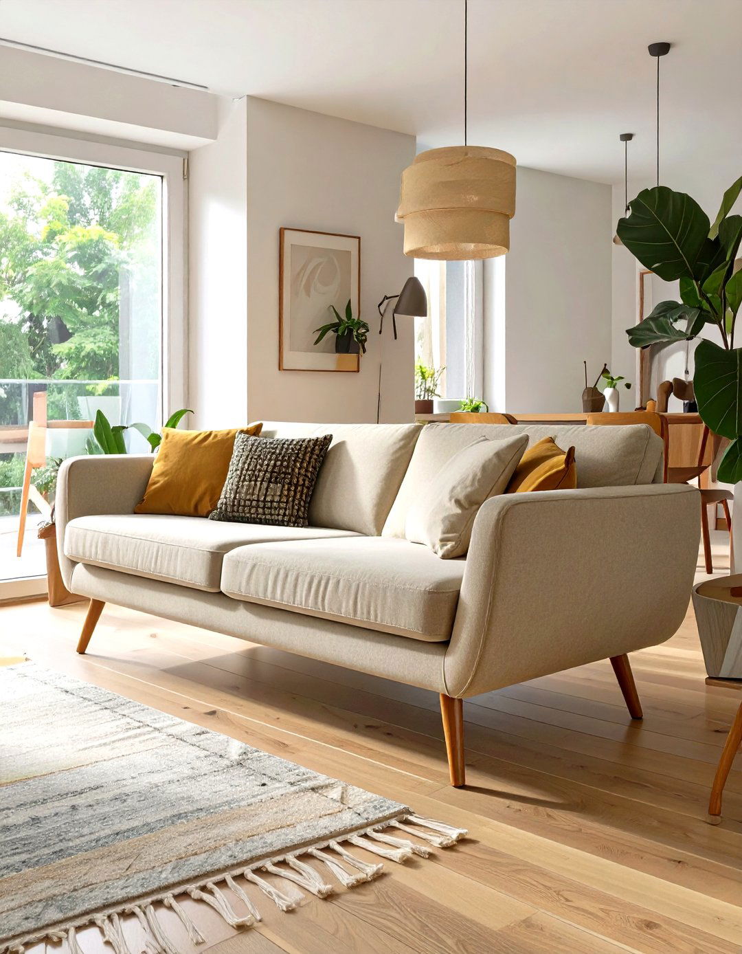 Selecting Furniture with Exposed Legs - 30 small house interior design ideas