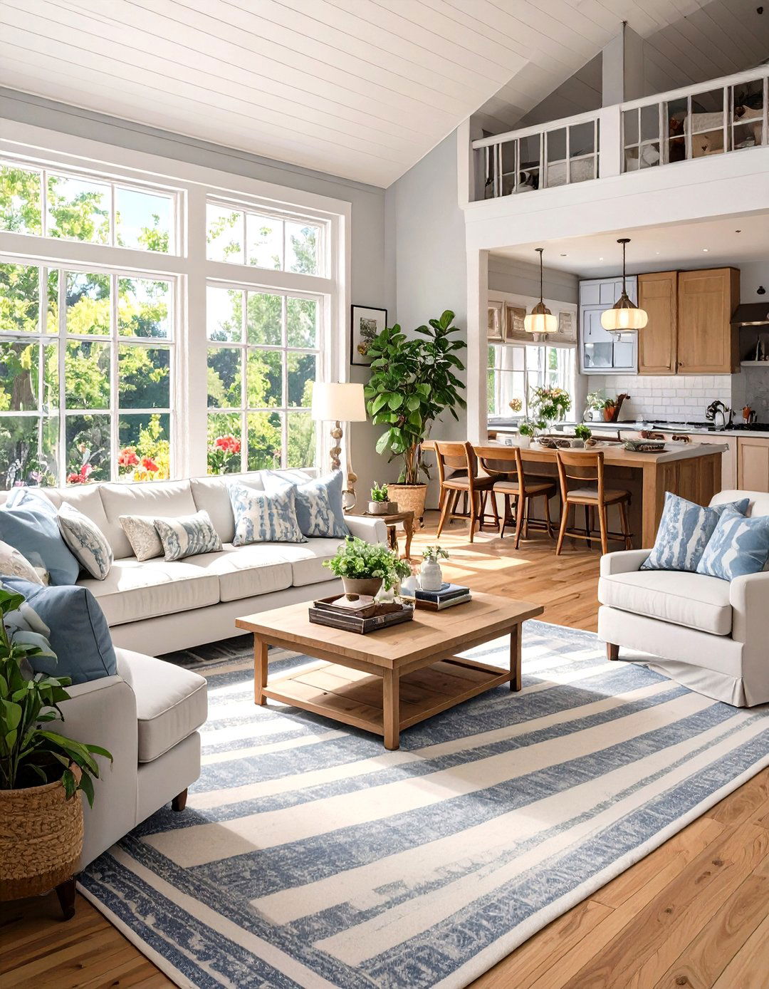 Selecting a Rug with Simple Patterns - 30 single wide small mobile home living room ideas