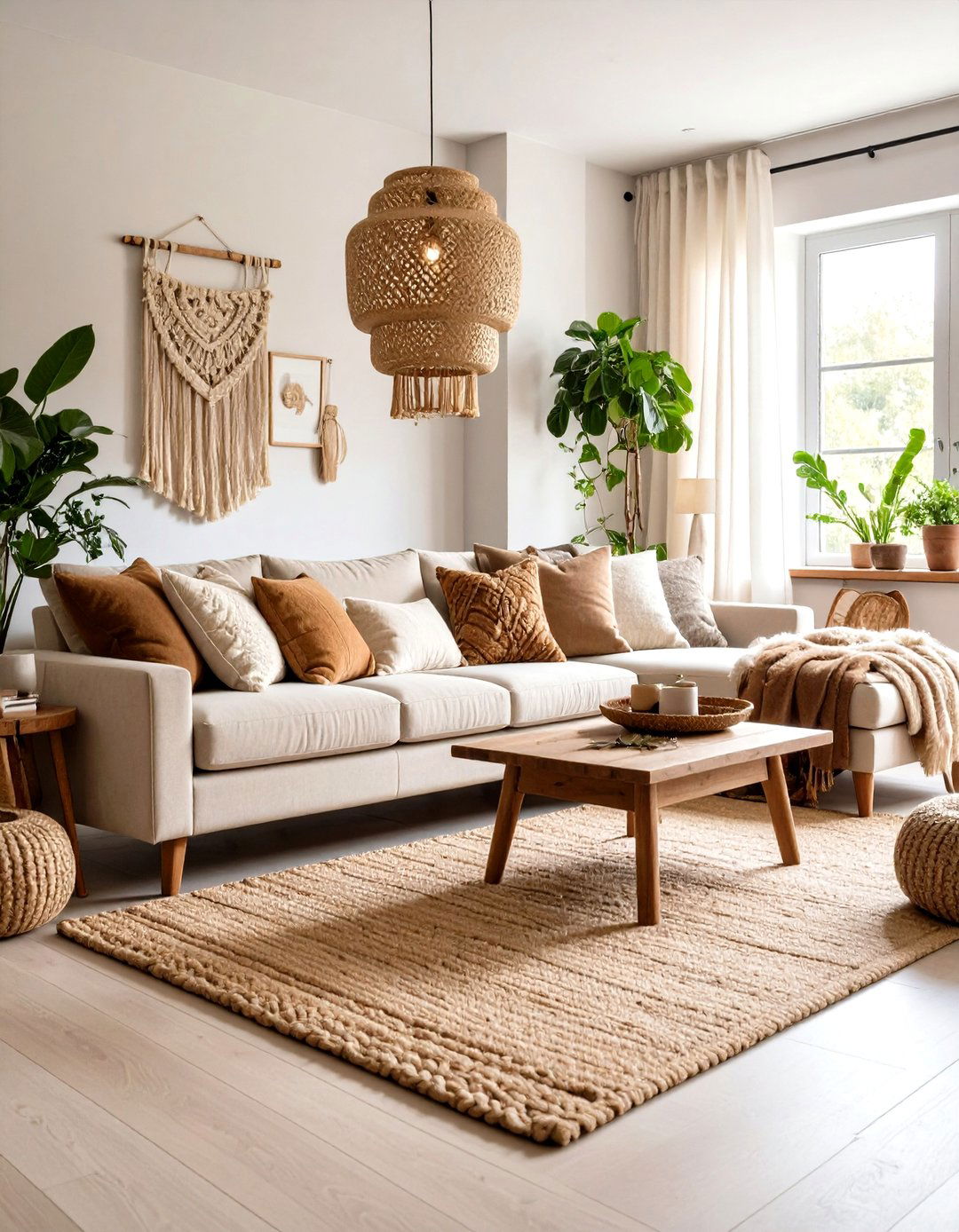 Sensory Rich Textural Living Room - 30 living room decor ideas 2025