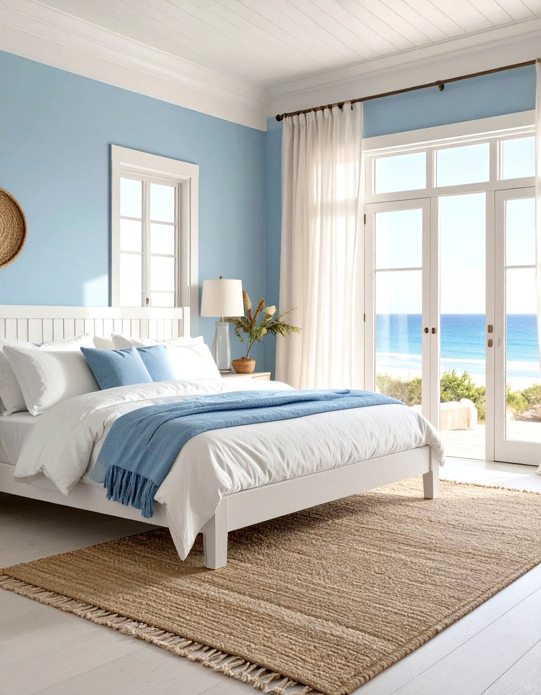 Serene Coastal Retreat Guest Room - 30 guest room decor ideas
