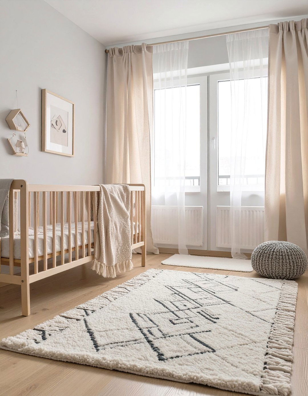 Serene Scandinavian Baby Room - 30 baby room decor ideas