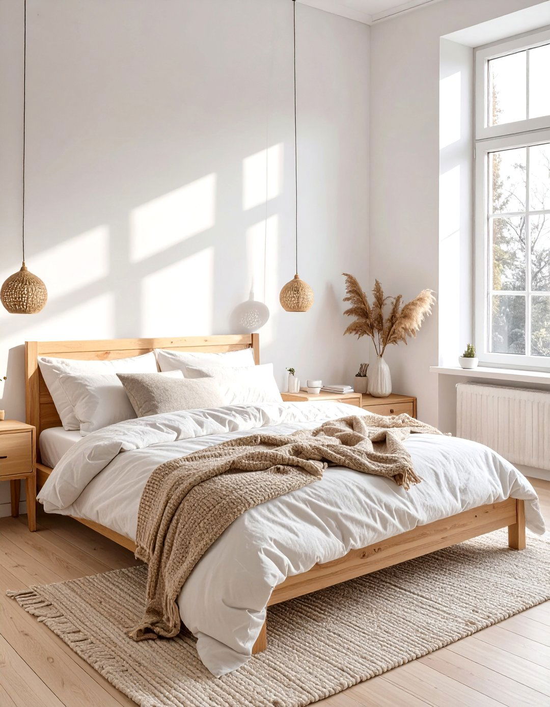Serene Scandinavian Bedroom - 30 bloxburg bedroom ideas