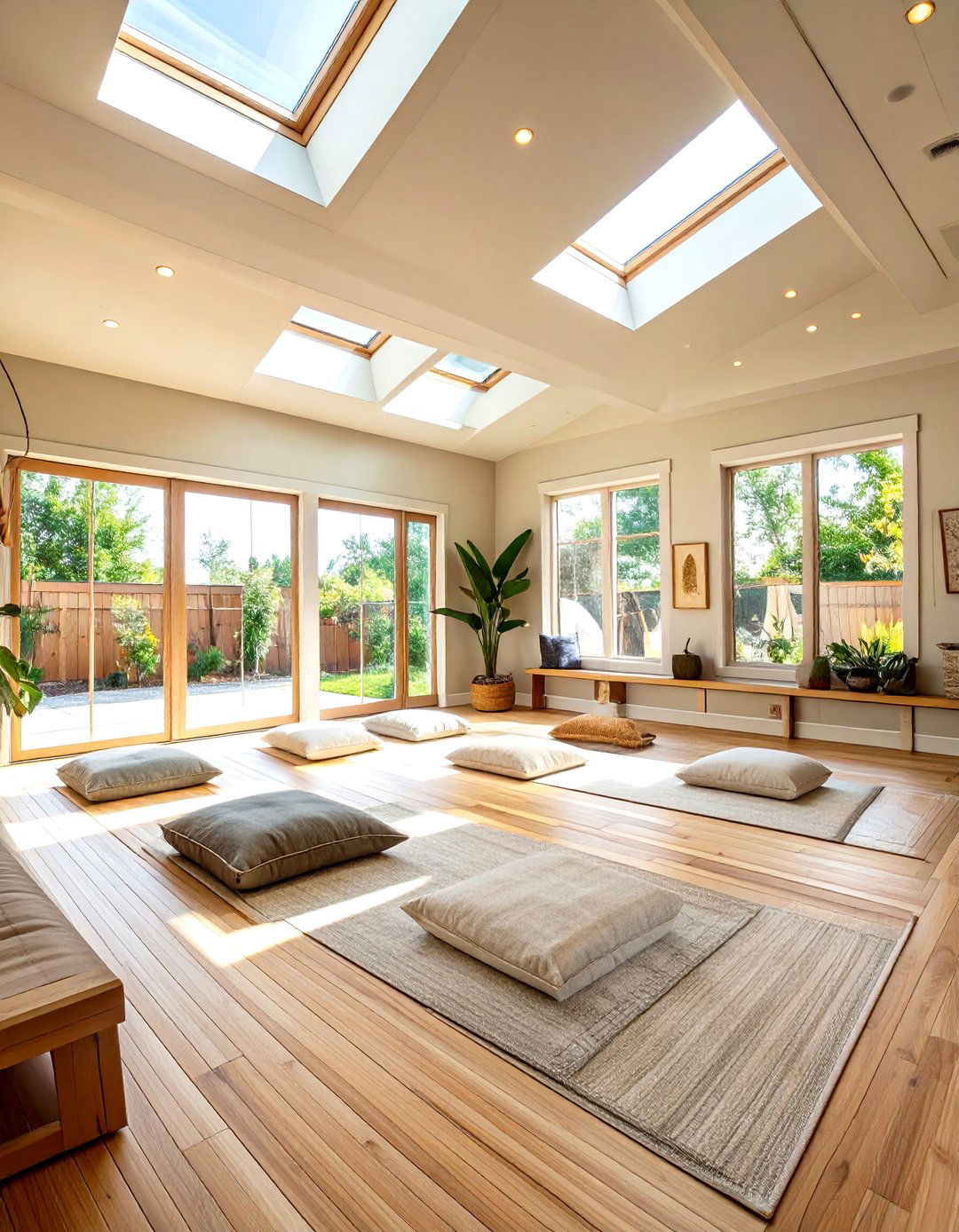 Serene Yoga Studio Retreat - 30 bonus room above garage ideas