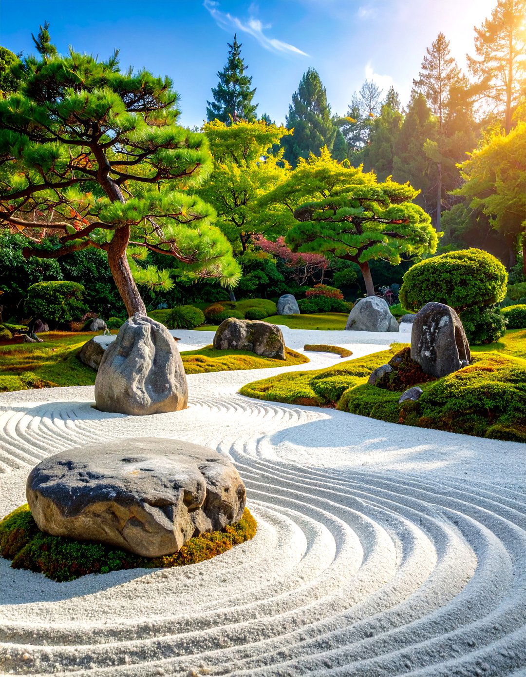 Serene Zen Flower Bed Garden - 30 flower bed garden ideas