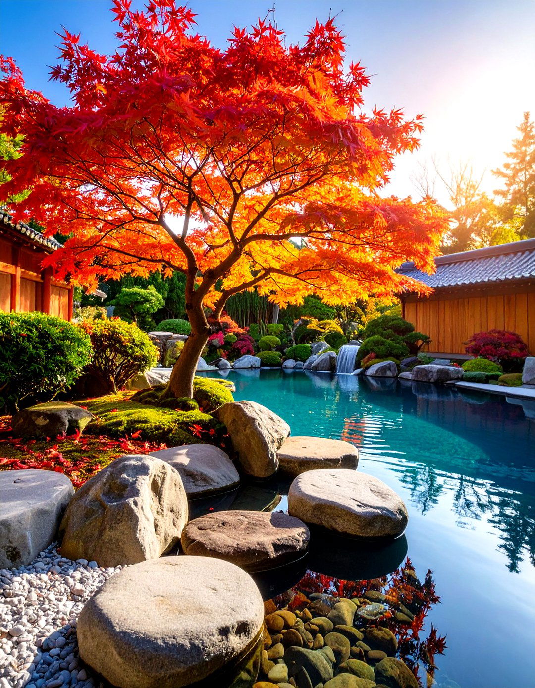 Serene Zen Garden Landscape - 30 pool landscape ideas
