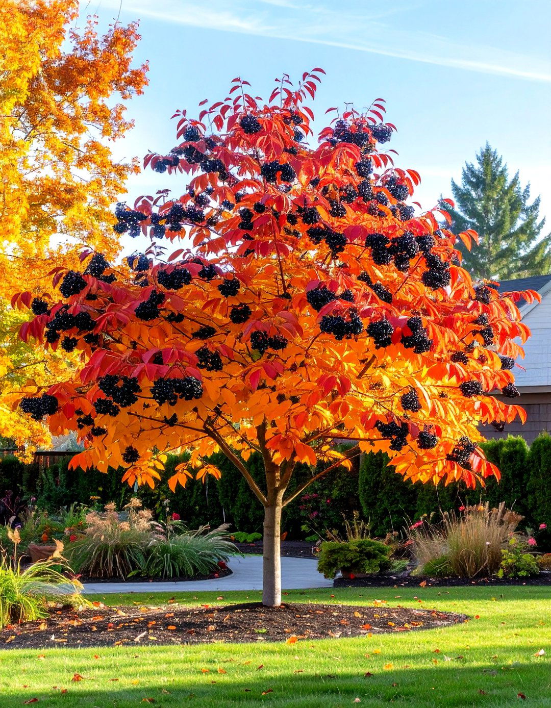 Serviceberry Tree Landscaping for Four Season Interest - 30 tree landscaping ideas