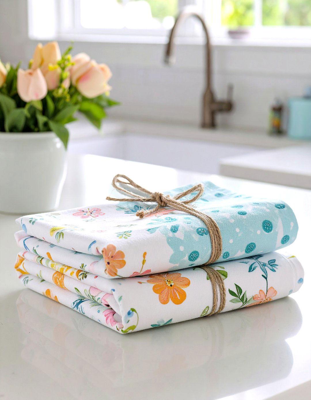 Set of Themed Dish Towels - 30 gift ideas for baby shower games