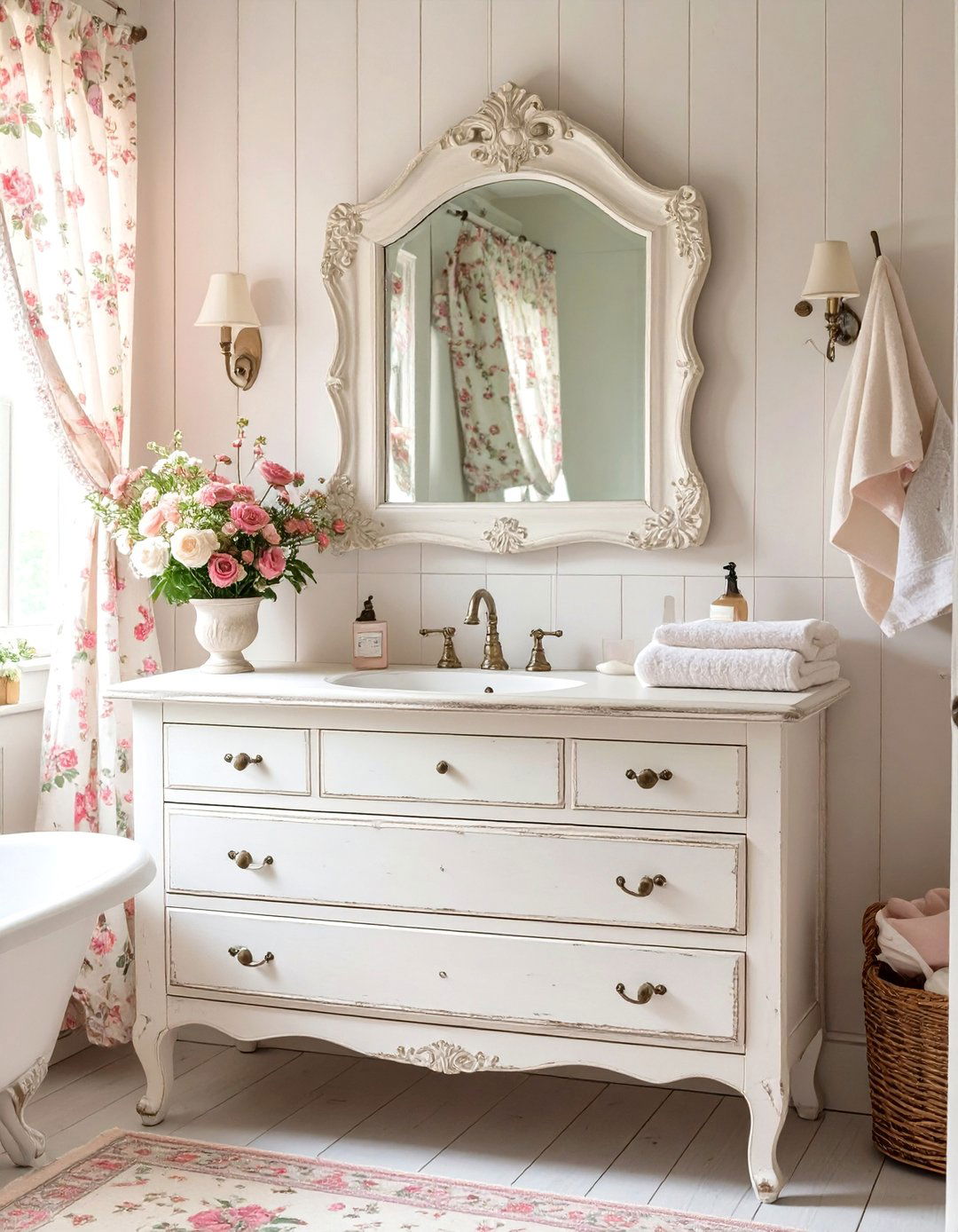 Shabby Chic Bathroom Planning Idea - 30 bathroom design tool ideas