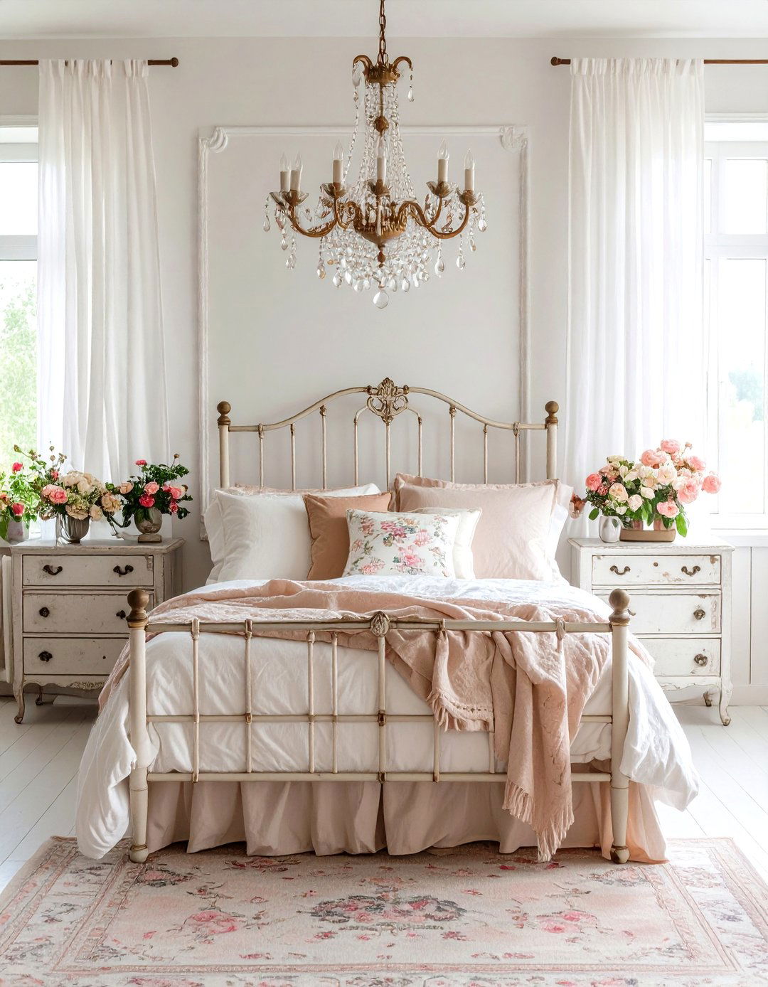 Shabby Chic Bedroom Retreat - 30 3d interior design ideas