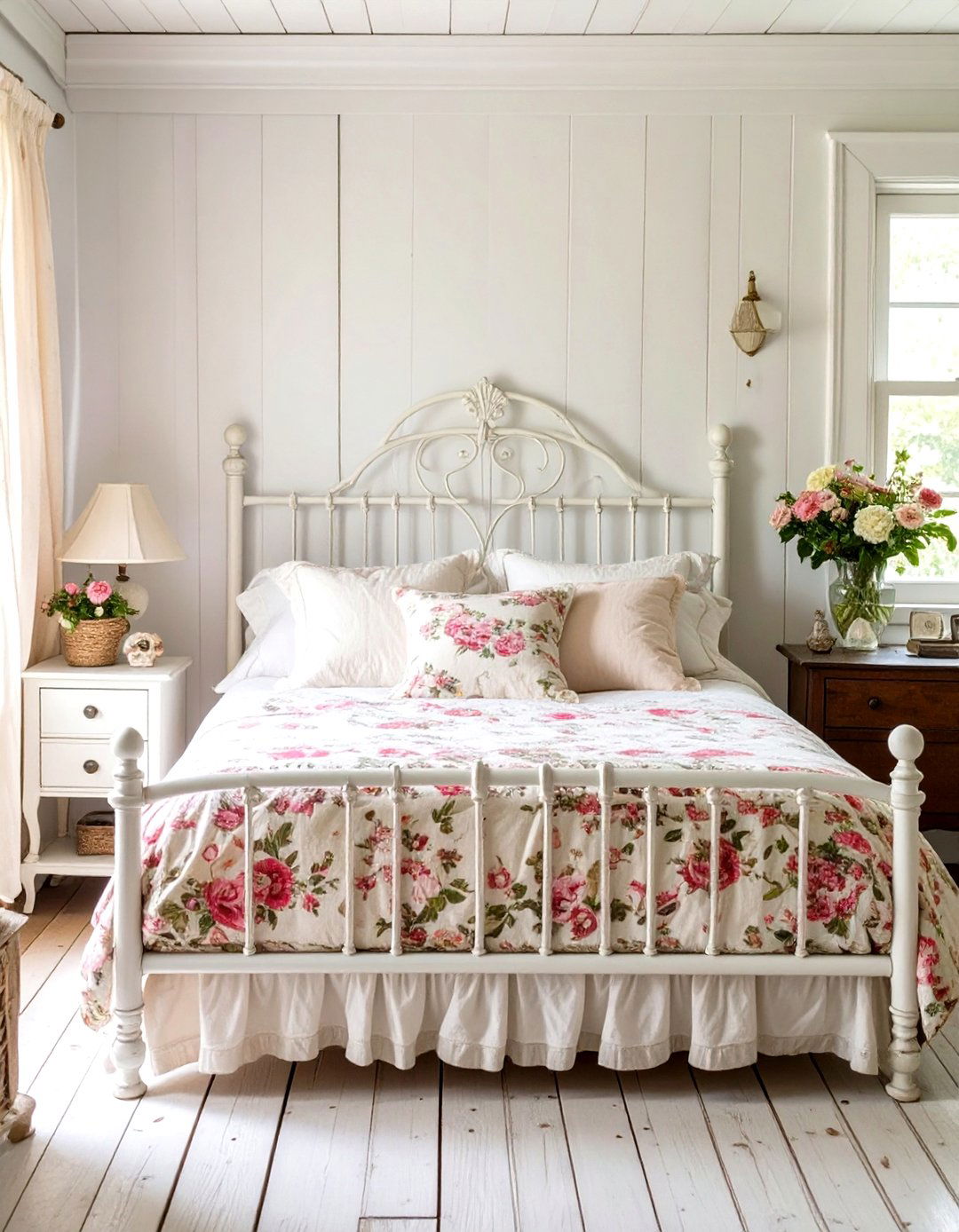 Shabby Chic Cottage Bedroom - 30 interior design drawing ideas