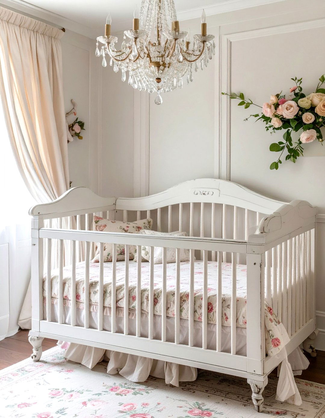 Shabby Chic Nursery - 30 interior design rooms ideas