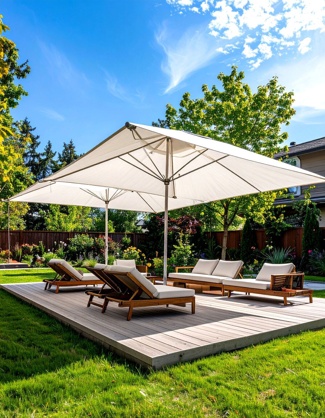 Shade Sail Canopy - 30 patio covering ideas