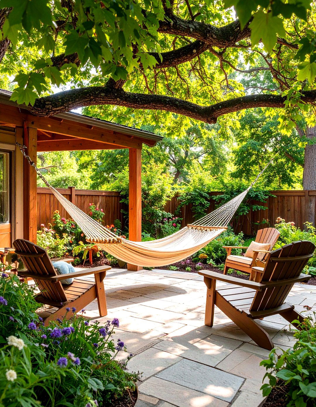 Shade from a Strategically Planted Tree - 30 patio shades ideas