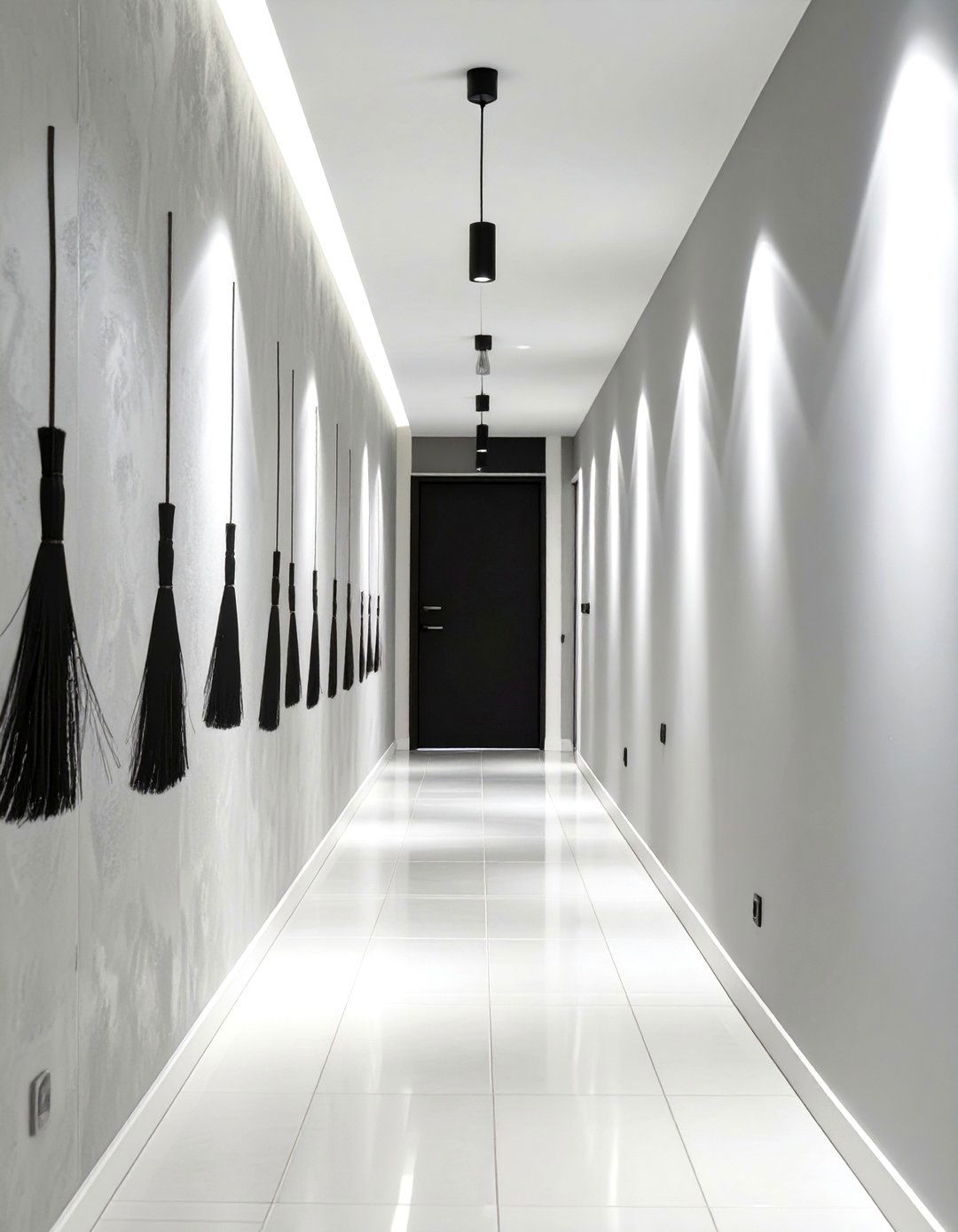 Shadow and Silhouette Broom Wallpaper - 30 broom wallpaper ideas