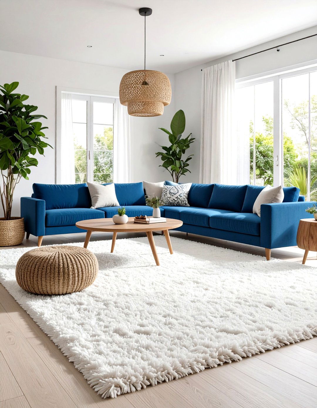 Shag Pile Carpeting - 30 retro interior design ideas