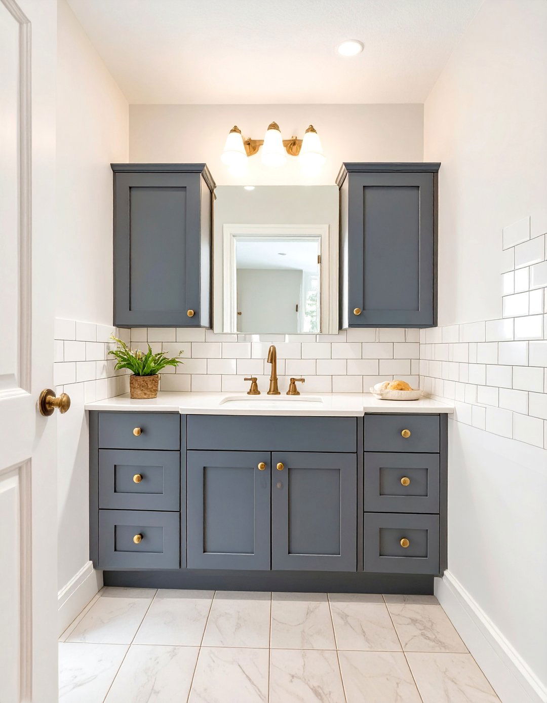 Shaker Style Bathroom Cabinet - 30 bathroom cabinet ideas