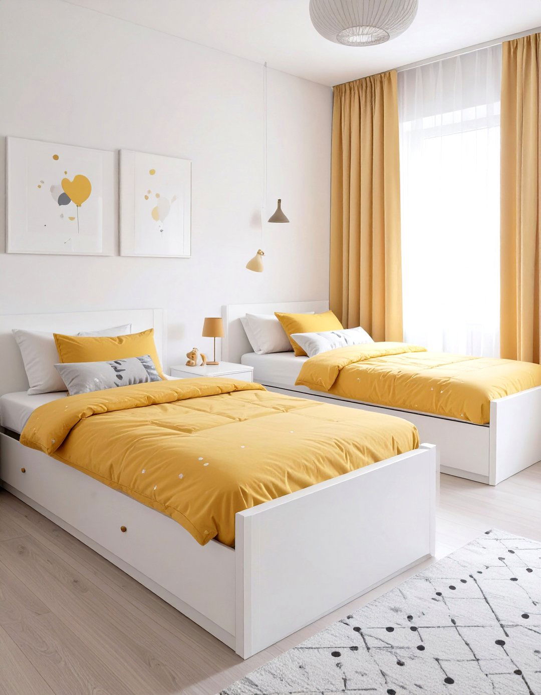 Shared Bedroom with a Trundle Bed - 30 shared bedroom ideas