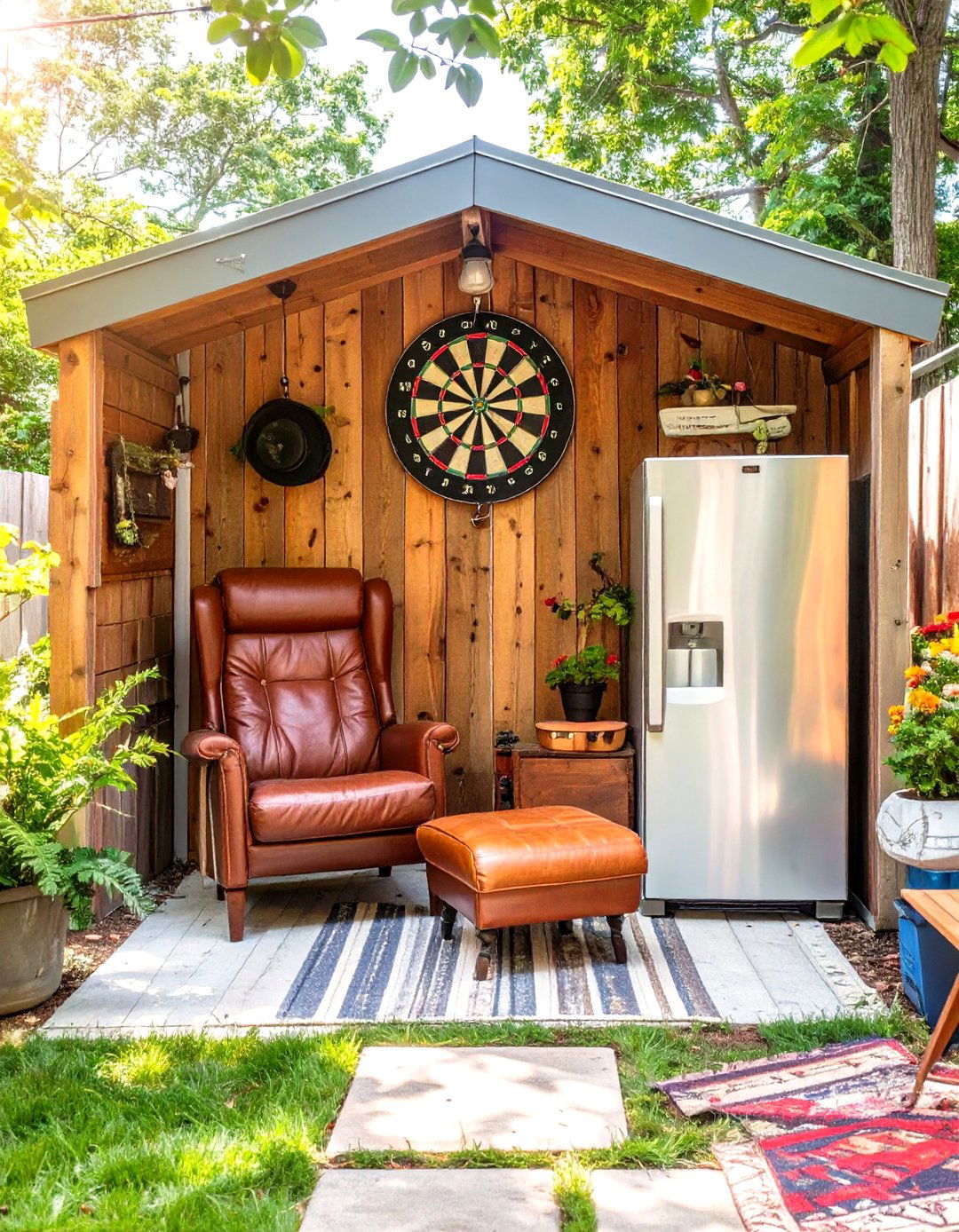 Shed or Outbuilding Man Cave - 30 tiny small man cave ideas