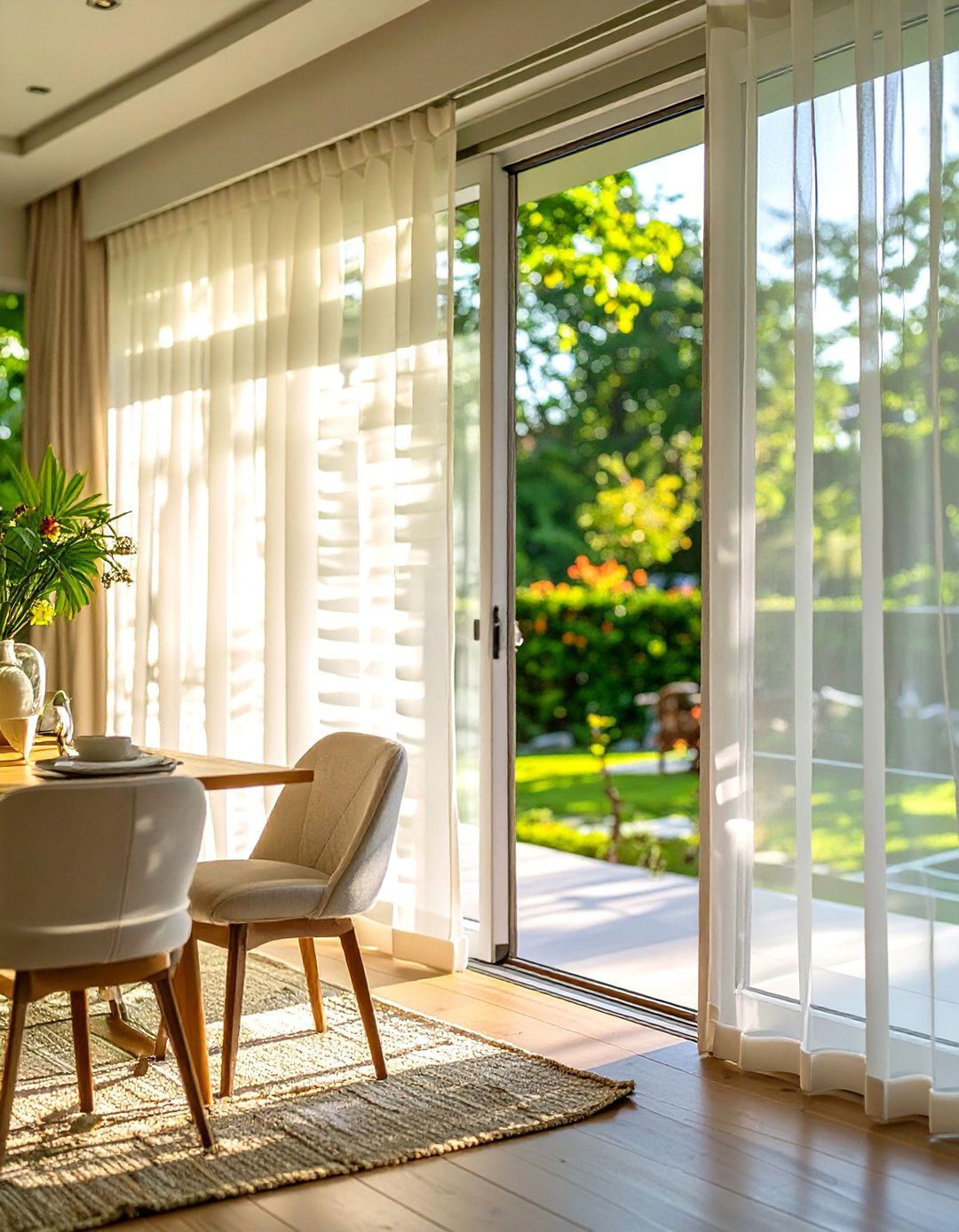 Sheer Vertical Blinds for Sliding Patio Doors - 30 sliding patio door blinds ideas