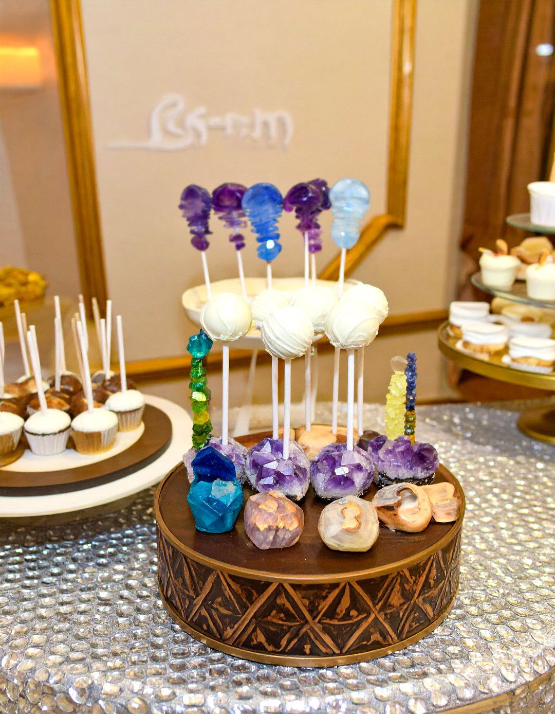 Shes a Gem Jewel Toned Rock Candy - 30 baby shower food ideas girl