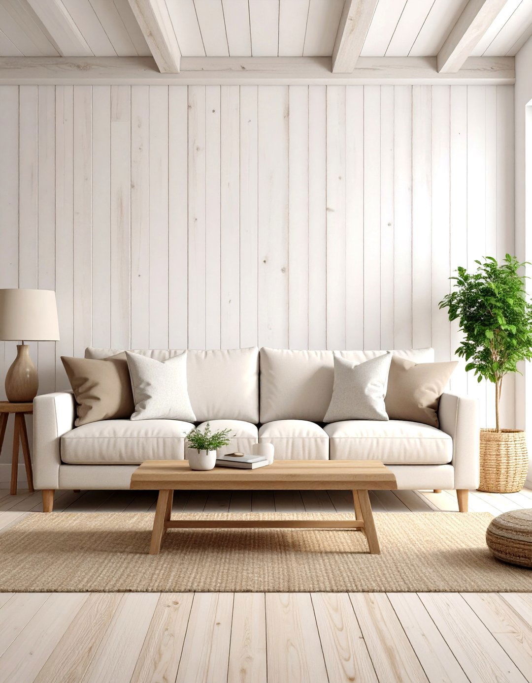 Shiplap Accent Wall - 30 farmhouse wall decor ideas
