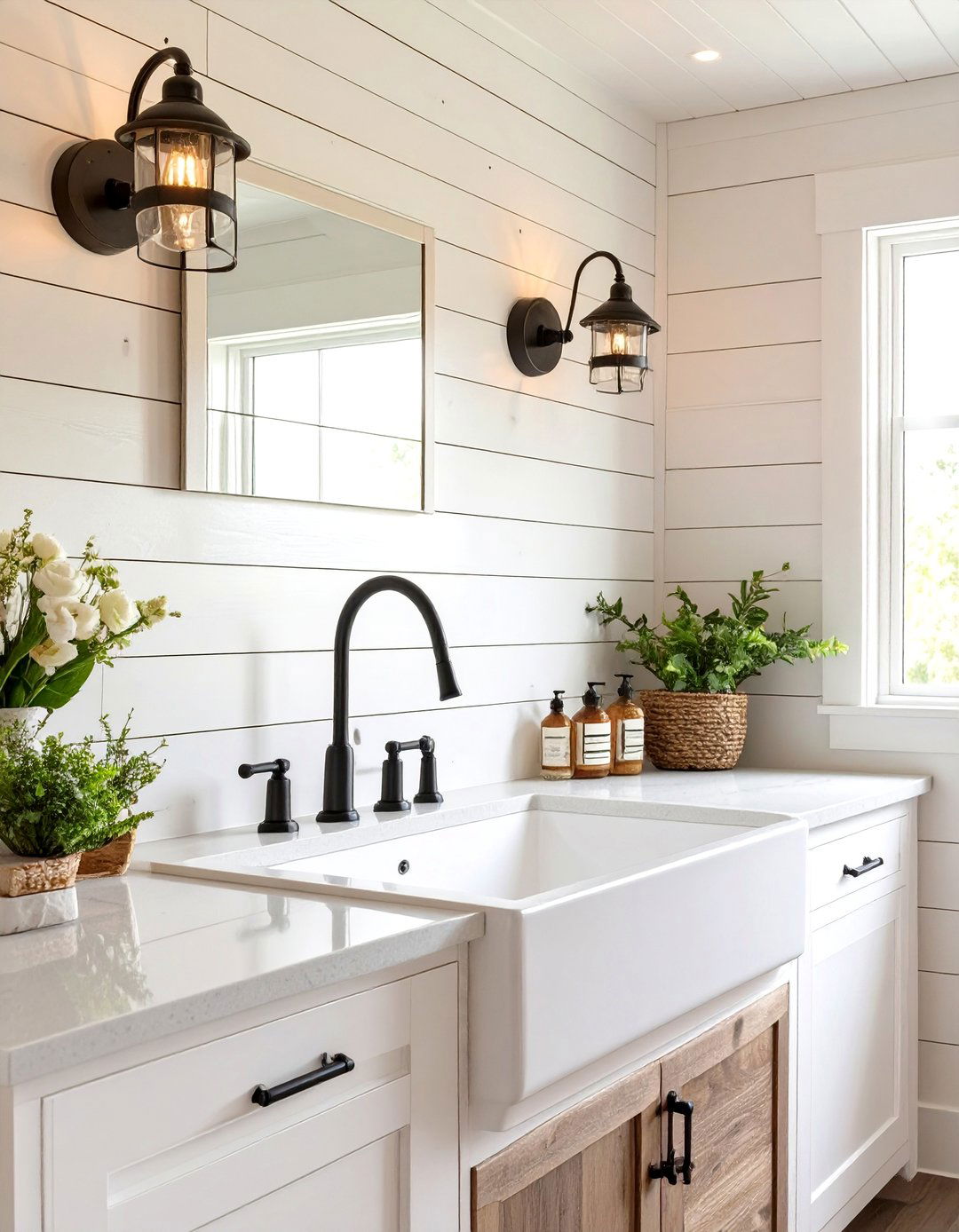 30 Stunning Bathroom Backsplash Ideas for a Vanity Upgrade - We Love ...