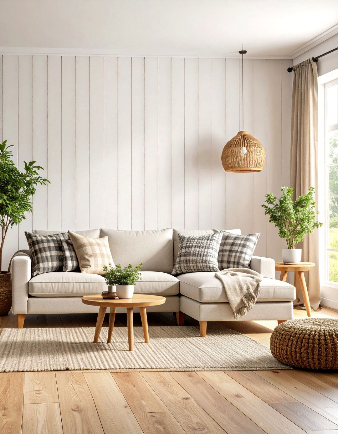 Shiplap Living Room Wall - 30 living room wall ideas