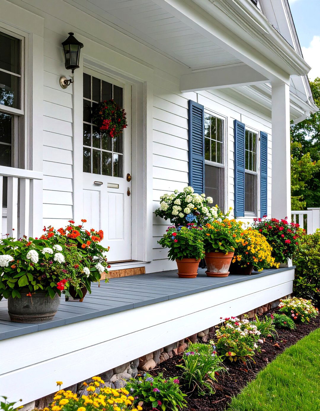 Shiplap Style Porch Skirting - 30 porch skirting ideas