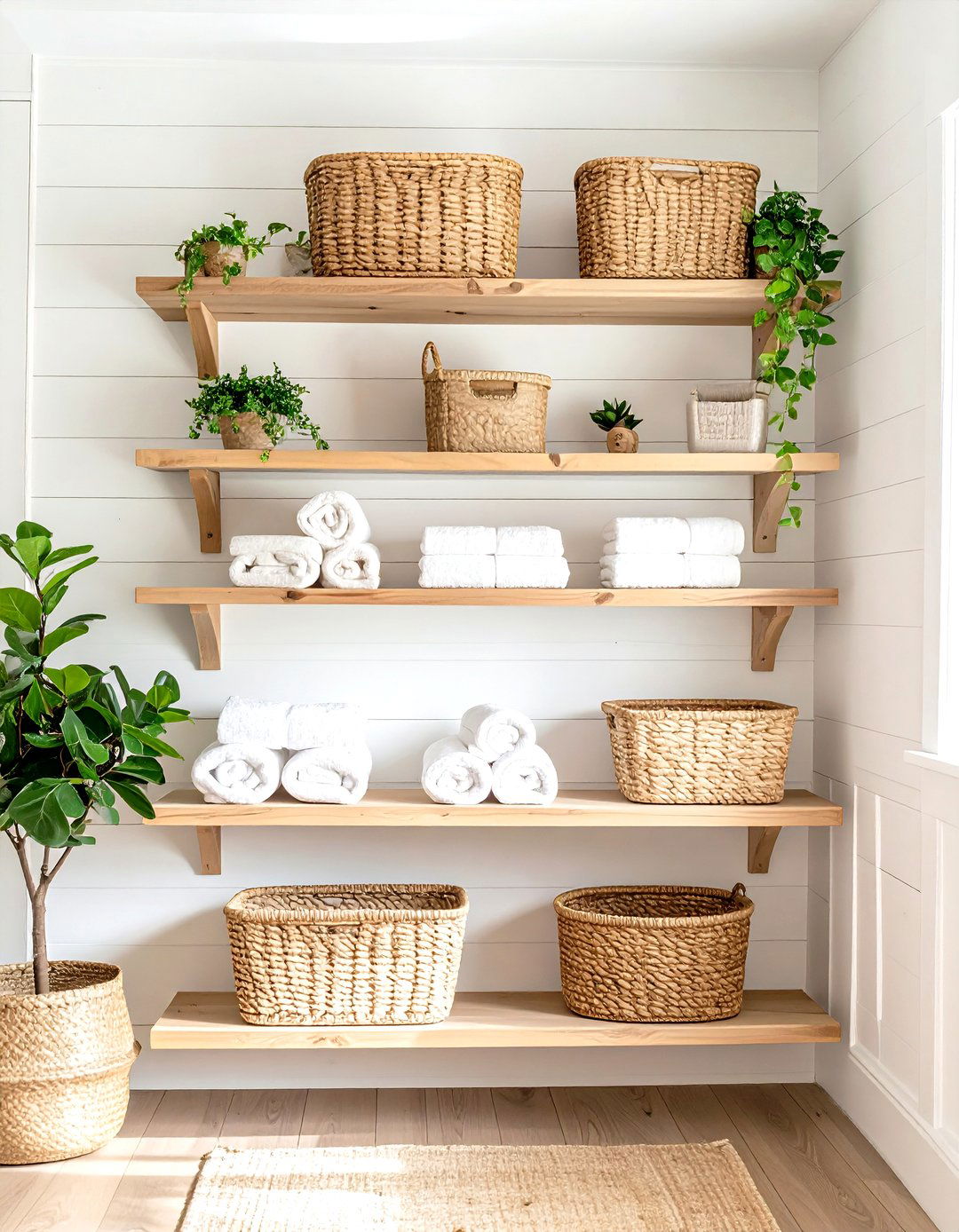 30 Laundry Shelf Ideas for a More Organized Space