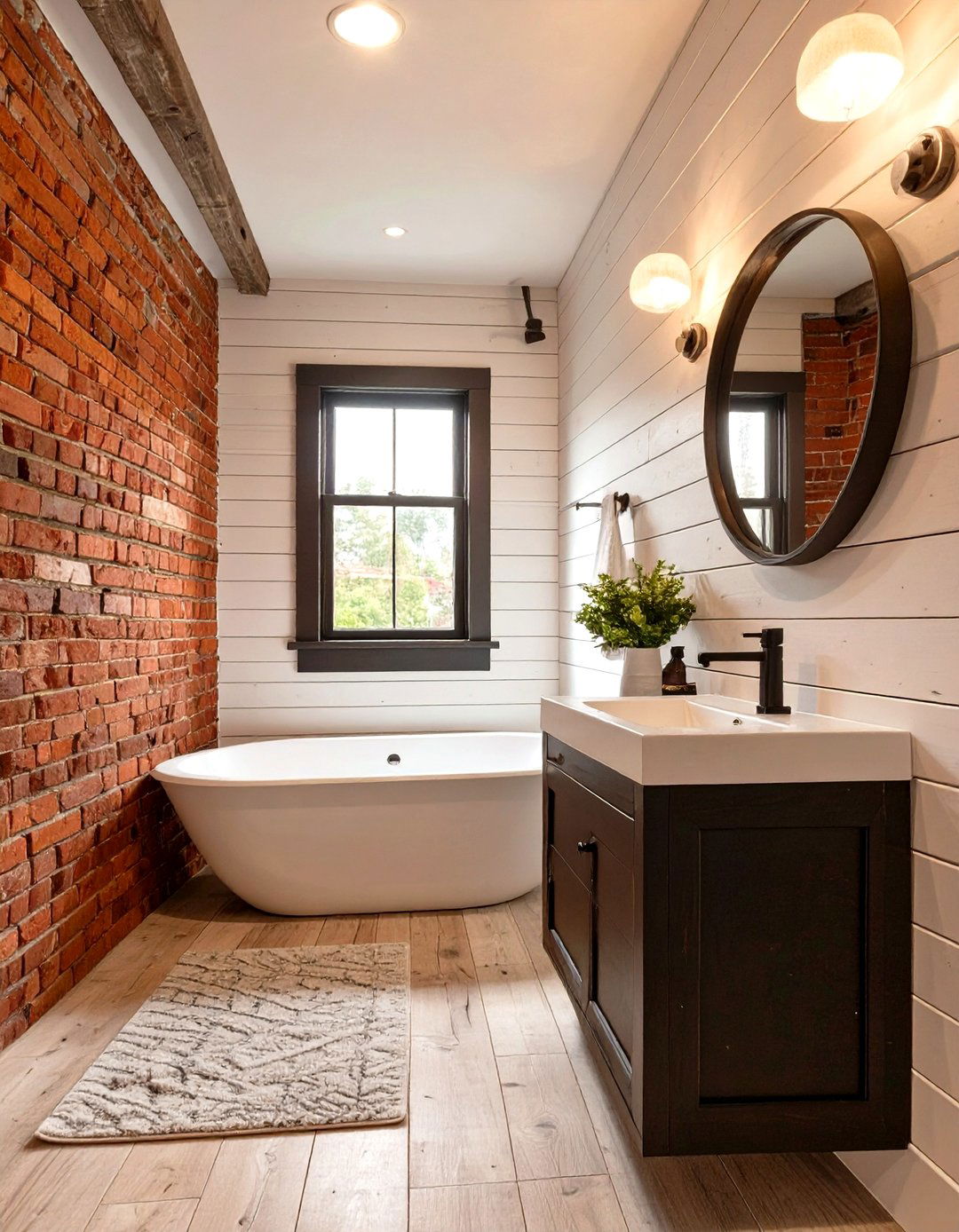 Curated visual reference: Visual Reference: 30 Rustic Shiplap Bathroom Ideas For A Cozy Vibe