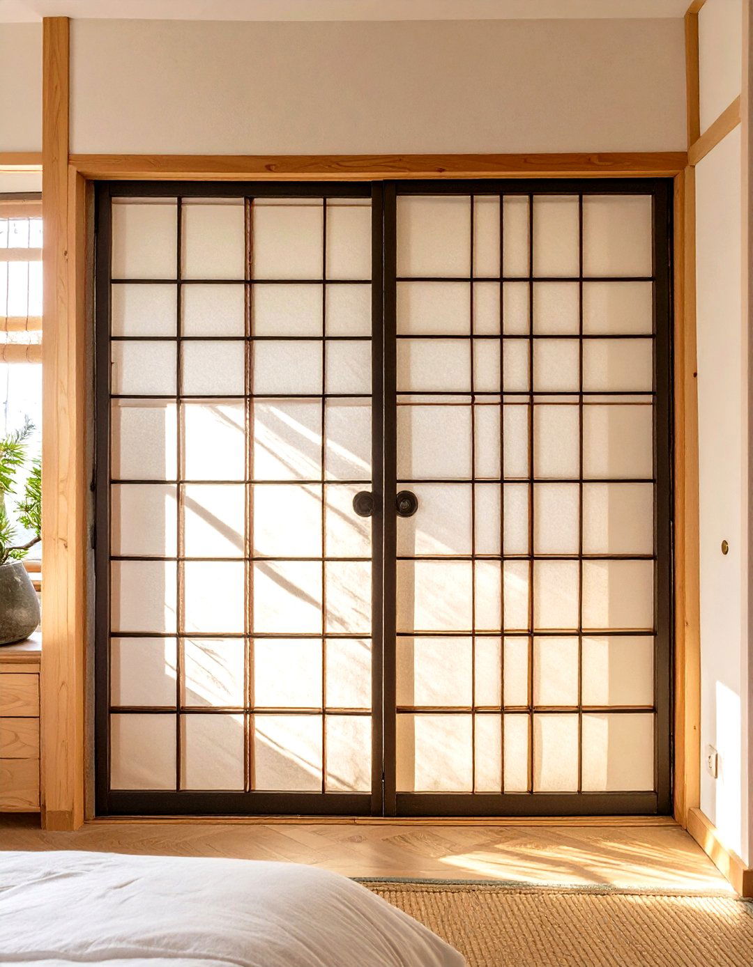 Shoji Screen Closet Doors - 30 small closet door ideas