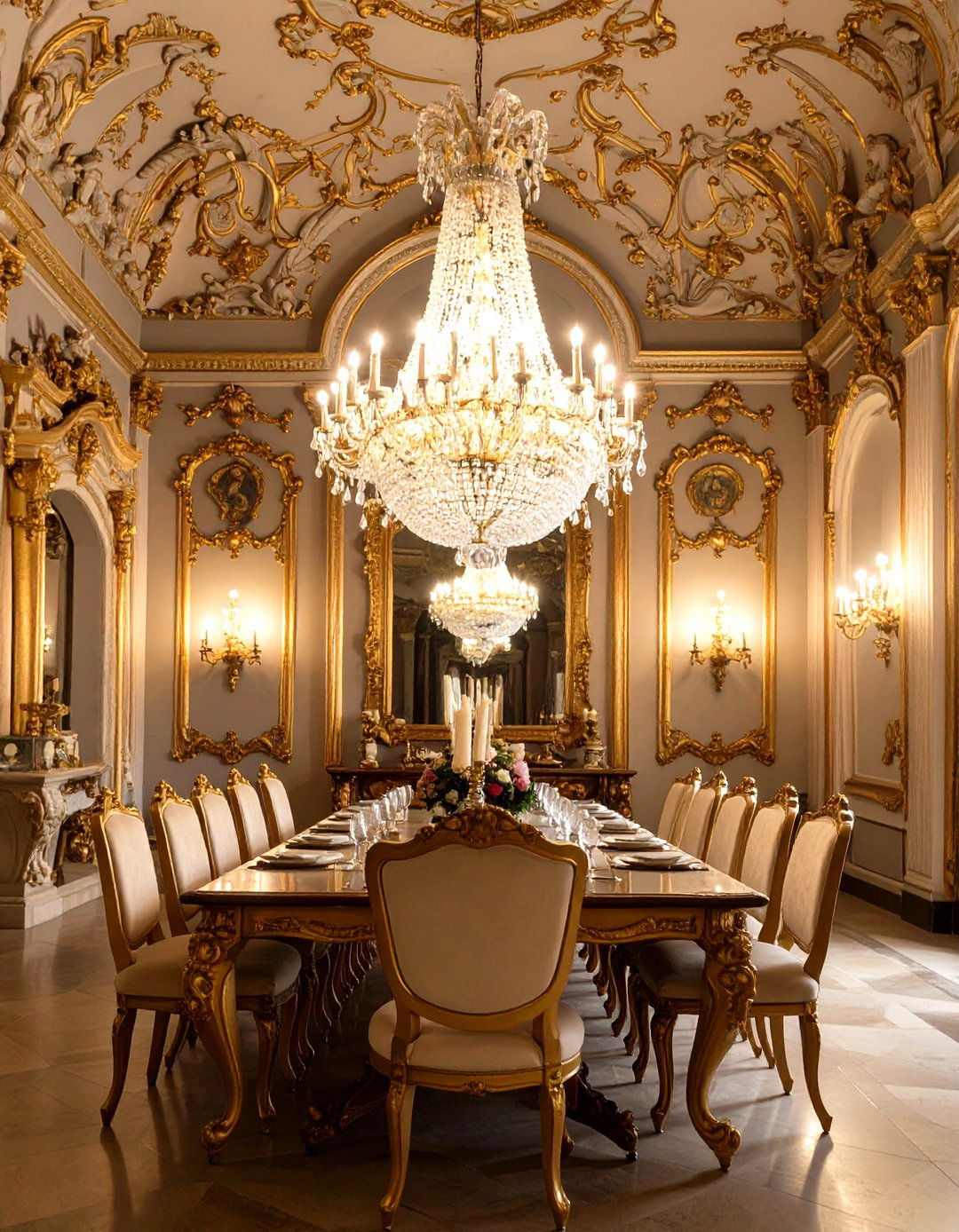 Sicilian Baroque Dining Room - 30 italian interior design ideas