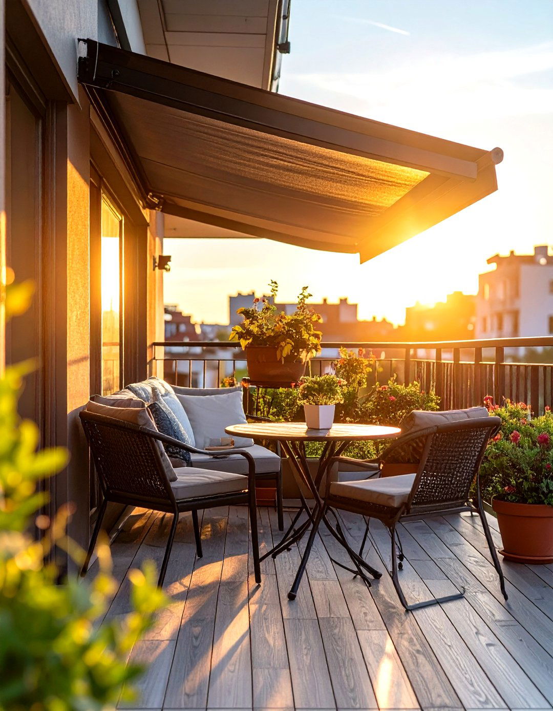 Side Mounted Sun Screens - 30 patio sun shade ideas