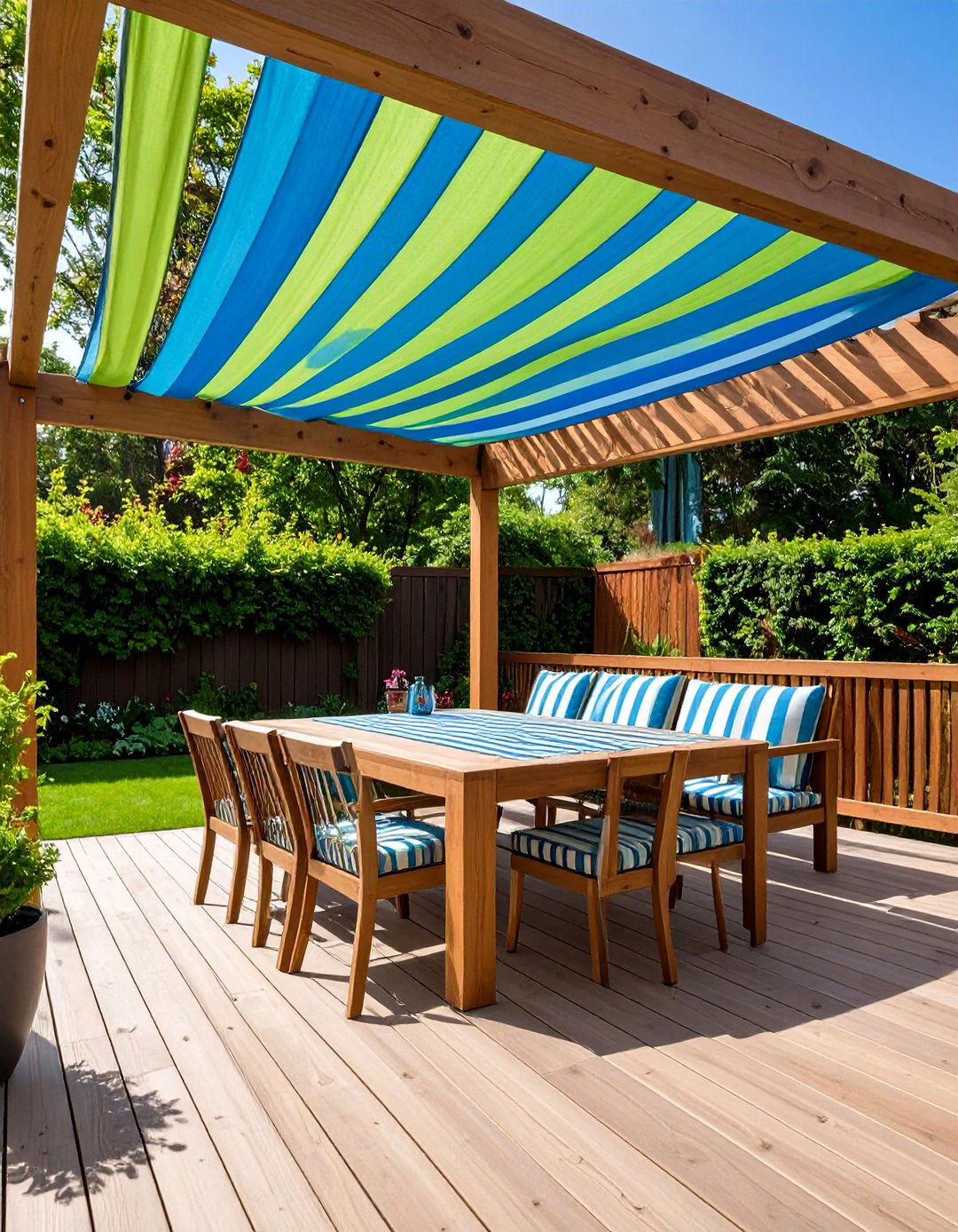Simple Canvas Cloth Weave - 30 patio sun shade ideas