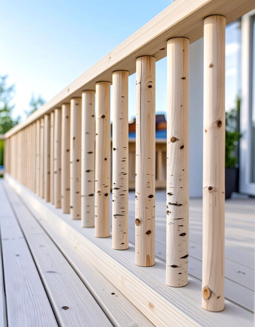 30 Wood Cheap Deck Railing Ideas for Budget Renovation - We Love Home Blog