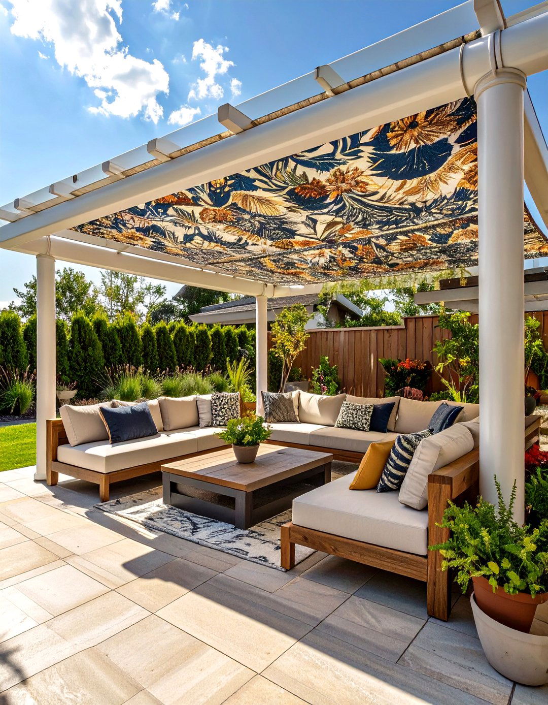 Simple PVC Pipe Frame Roof - 30 cheap patio roof ideas