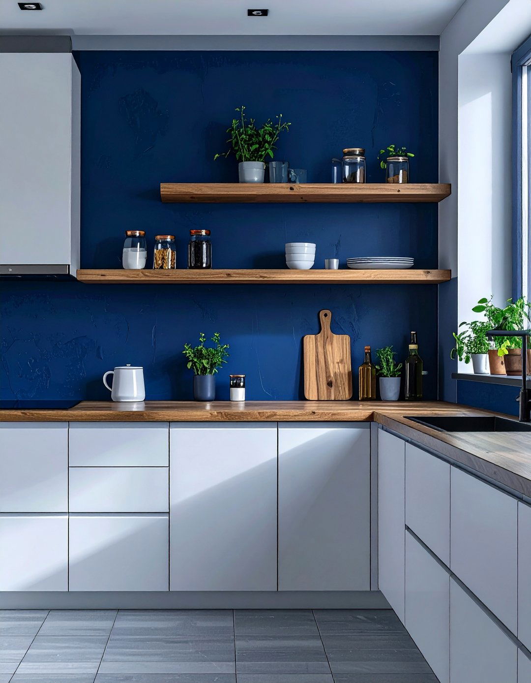 Simple Painted Drywall Backsplash - 30 white cabinet kitchen backsplash ideas